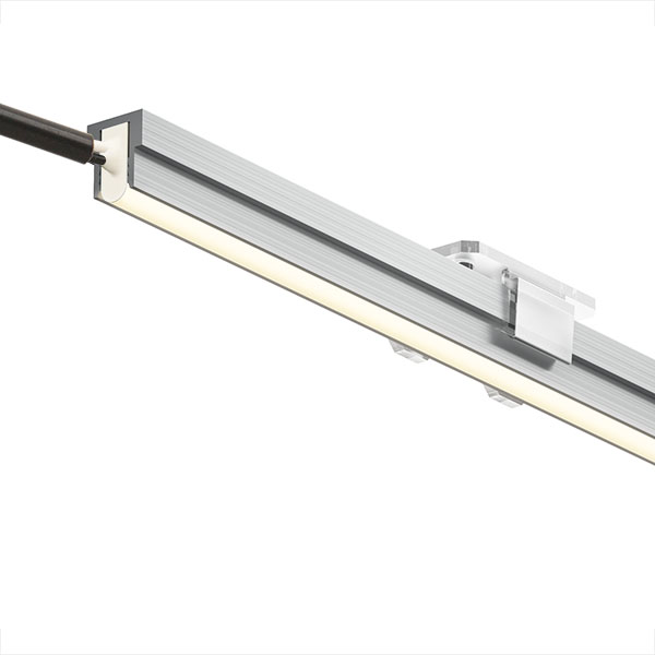 ドットレスLEDバー 24V 浅型レール付 1000 （電球色）