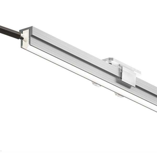 ドットレスLEDバー 12V 深型レール付 3000 (白色)