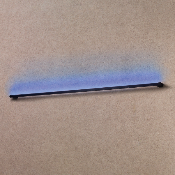 レターバーライト 24V 照射タイプ 1595 青色