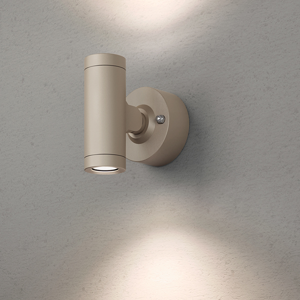 エクスレッズ スポットウォールライト 2型 グレイッシュゴールド (電球色)