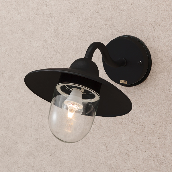 エクスレッズウォールライト 7型 ブラック (電球色)