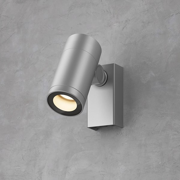 ウォールスポットライト ルーメック S 広角 シルバー