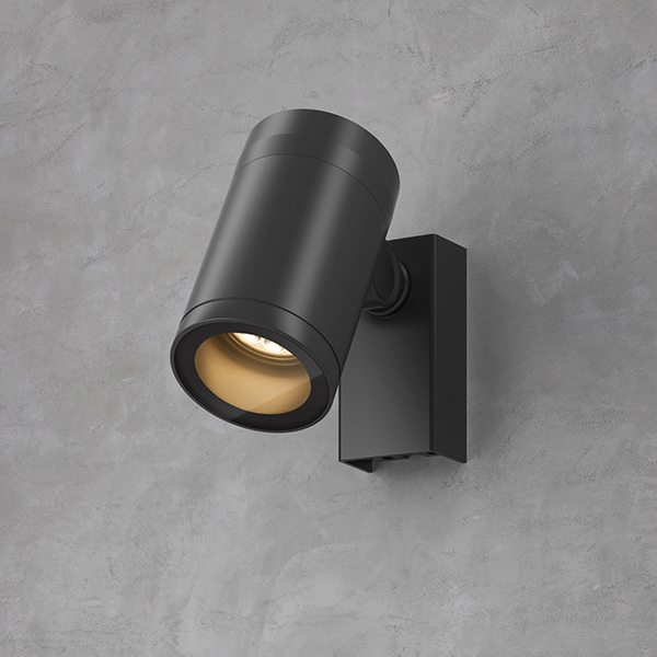 ウォールスポットライト ルーメック L 狭角 ブラック