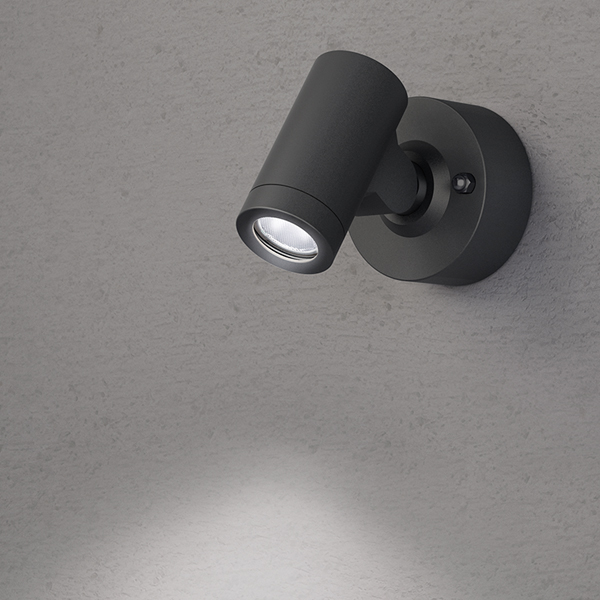 エクスレッズ スポットウォールライト 1型 ブラック (白)