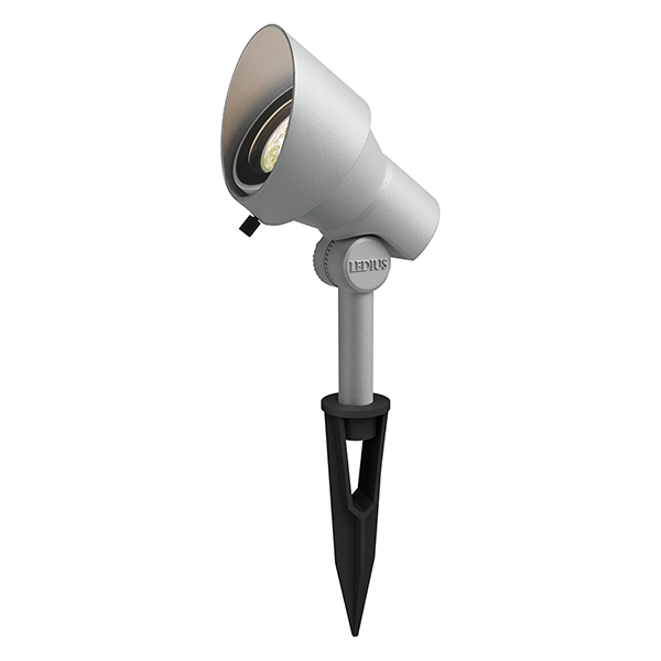 ガーデンアップライト GEMS 白~電 シルバー