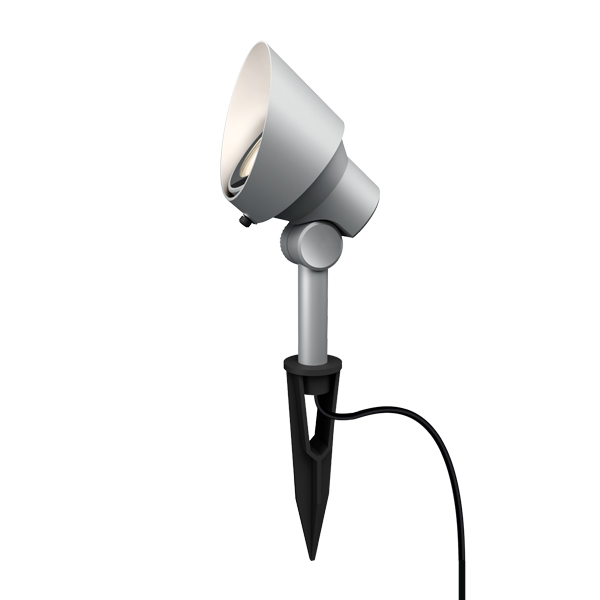 ガーデンアップライト ミオ 2.0W フード付 電球色 シルバーマット 25台セット