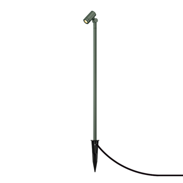 DIA-30 ポールスポットライト H600 チャコールグリーン