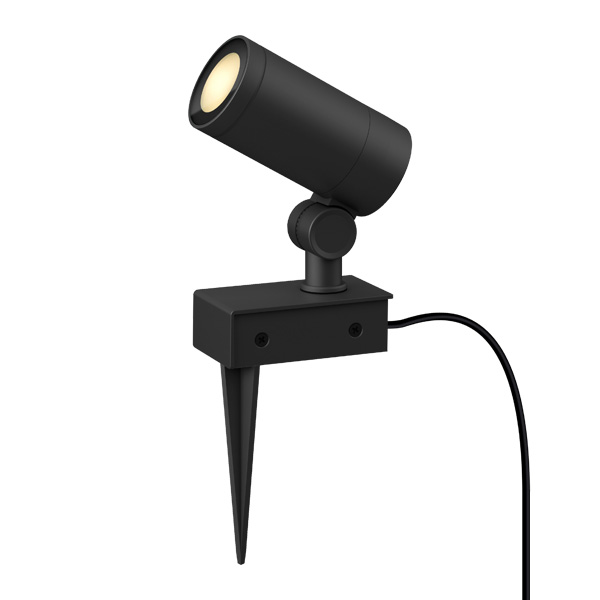 ガーデンアップライト ルーメック S 狭角 ブラック スパイク付