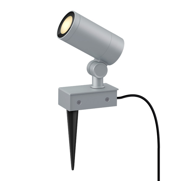 ガーデンアップライト ルーメック S 狭角 シルバー スパイク付