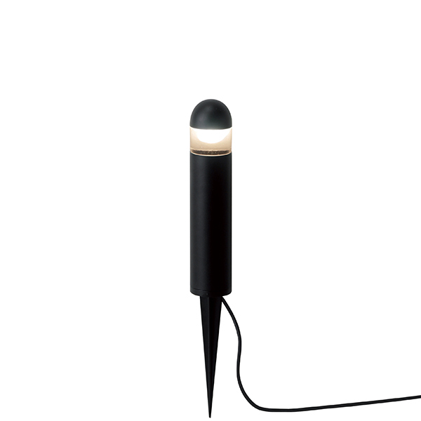 ガーデンポールライト 4型  ブラック (電球色)