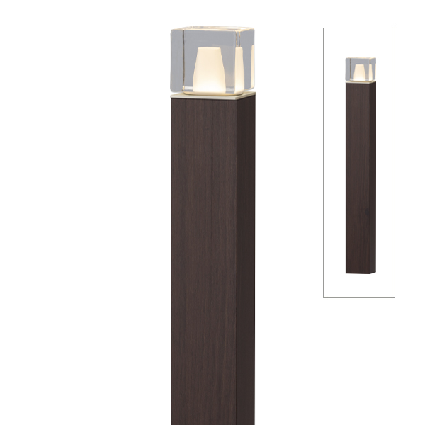 エバーアートポールライト GEMS 白～電 ダークパイン