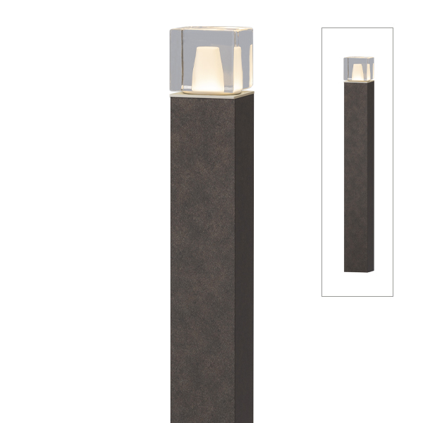 エバーアートポールライト GEMS 白～電 ラスティコッパー