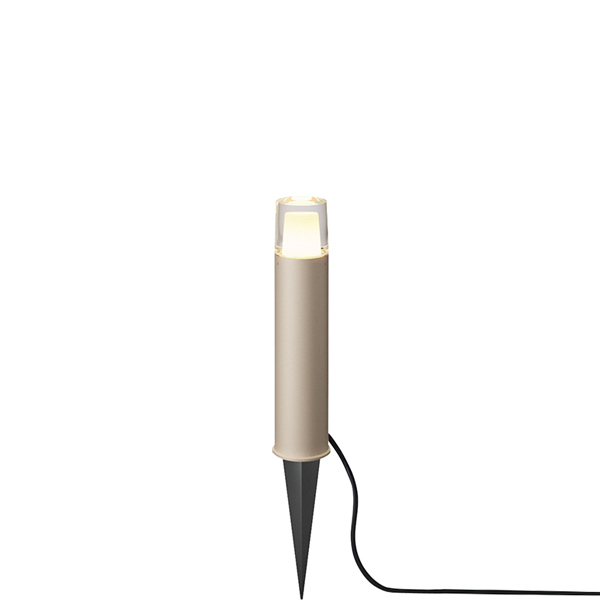 エクスレッズミニポールライト 1型 グレイッシュゴールド (電球色)