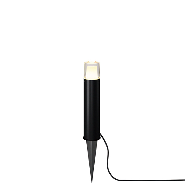 エクスレッズミニポールライト 1型 ブラック (電球色)