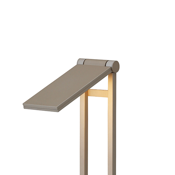 エクスレッズフラットポールライト 1型 グレイッシュゴールド (電球色)