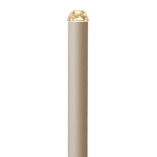 エクスレッズポールライトカラット1型グレイッシュゴールド (電球色)