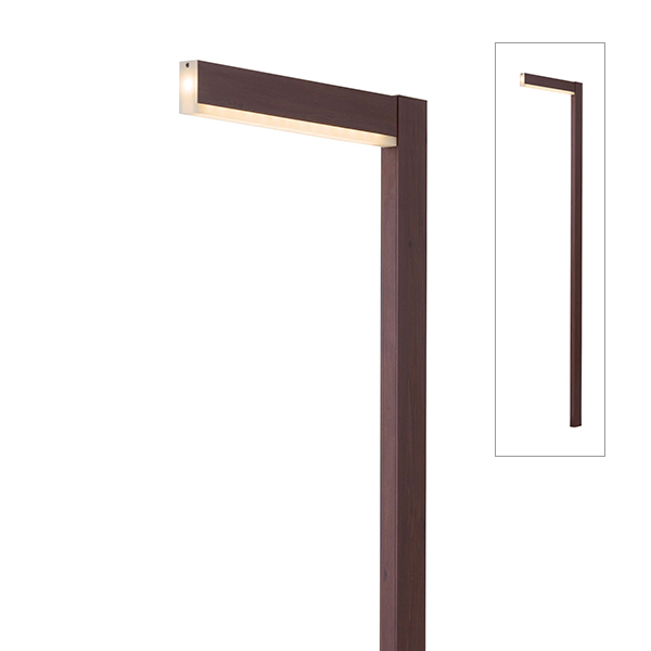 アートウッド ラインポールライト 1型 ダークパイン (電球色)