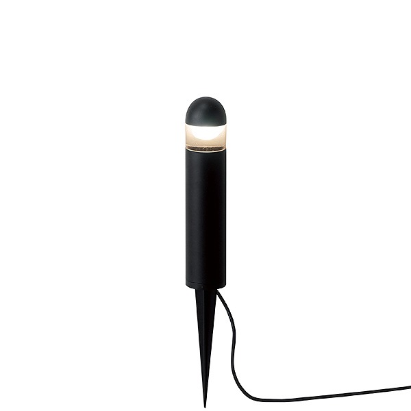 ガーデンポールライト 7型 ブラック (電球色)