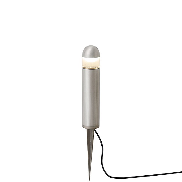 ガーデンポールライト 7型 シルバーマット (電球色)