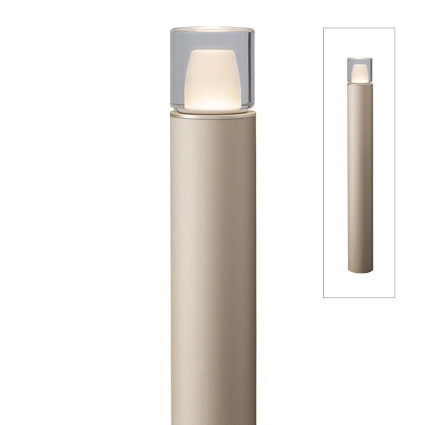 エバーアートポールライト ローボルト 5型 グレイッシュゴールド