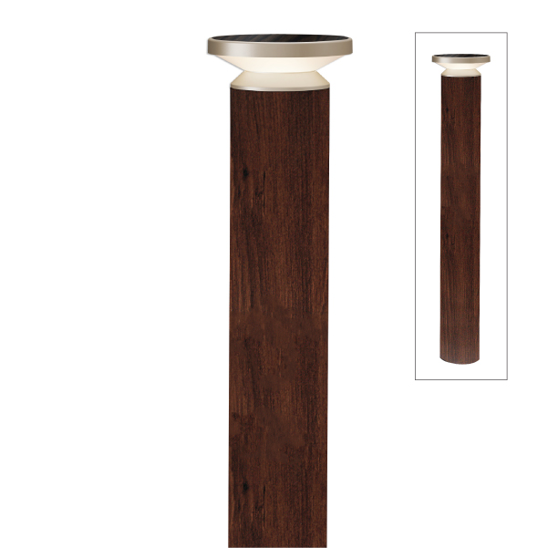 エバーアートポールライト ローボルト 3型 ダークパイン