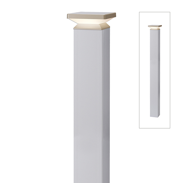 エバーアートポールライト ローボルト 4型 シルバー