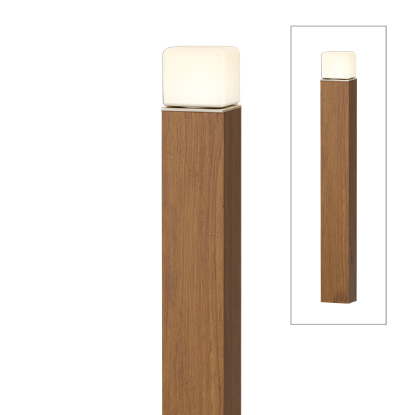 エバーアートポールライト ローボルト 10型 ナチュラルパイン