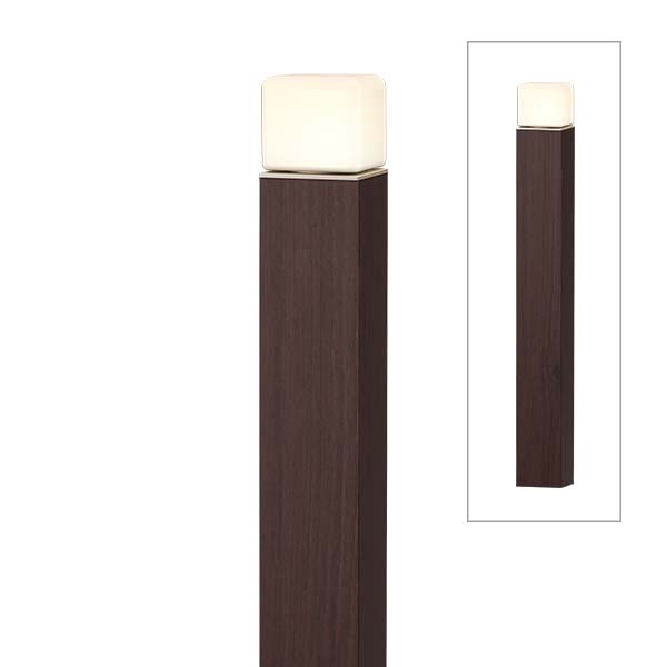 エバーアートポールライト ローボルト 10型 ダークパイン