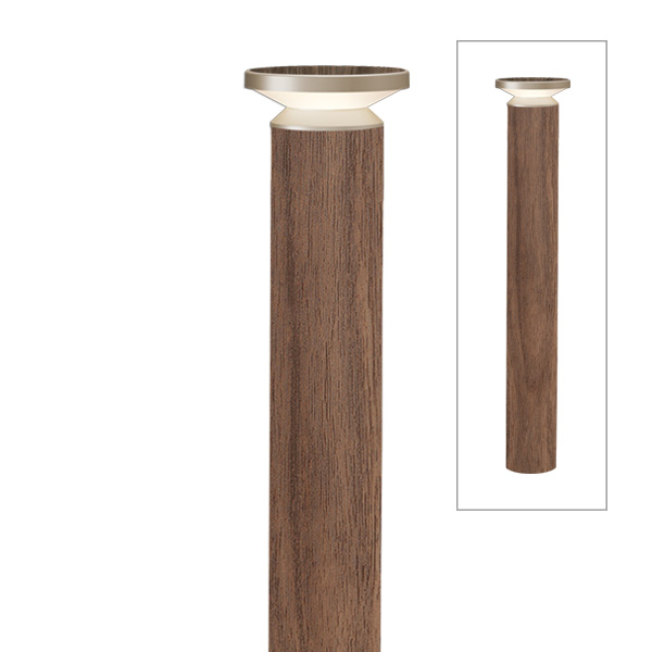 エバーアートポールライト ローボルト 11型 ブラウンエボニー