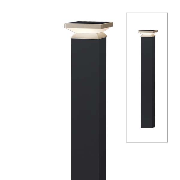 エバーアートポールライト ローボルト 12型 マットブラック