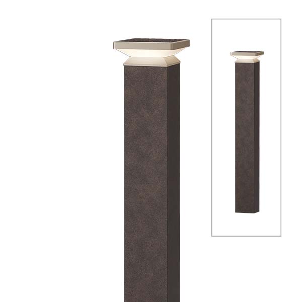 エバーアートポールライト ローボルト 12型 ラスティコッパー