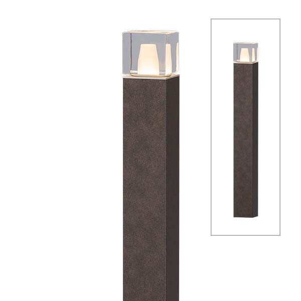 エバーアートポールライト ローボルト 14型 ラスティコッパー