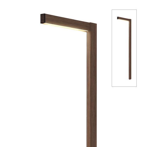 エバーアート ハイポールライト ブラウンエボニー