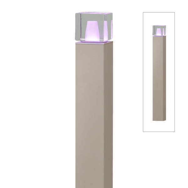 エバーアートポールライト GEMS フルカラー グレイッシュゴールド