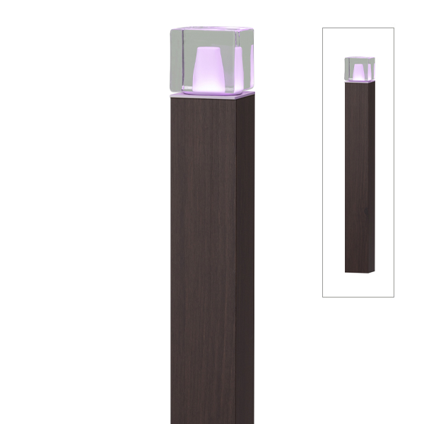 エバーアートポールライト GEMS フルカラー ダークパイン