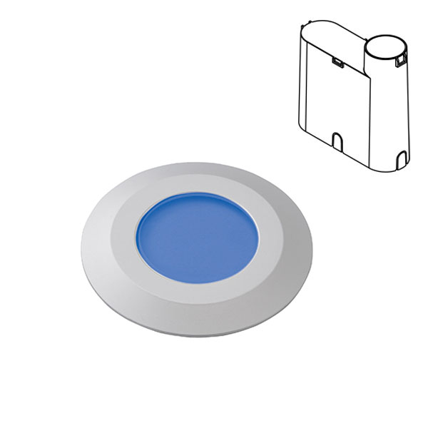 フロストフラットライト 地中埋込用(青)