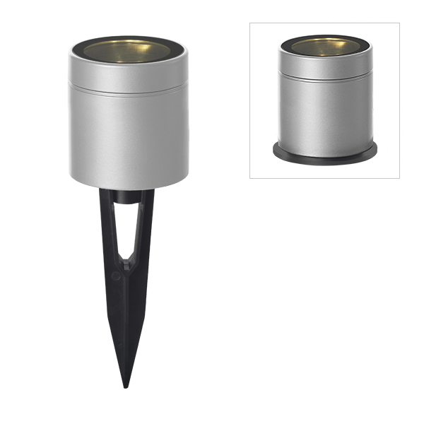 グランドライト 14型 スタンドタイプ シルバーマット