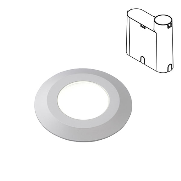 フロストフラットライト 地中埋込用(白)