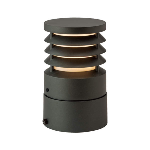 エクスレッズ パススタンドライト 2型 ルーバー チャコールグリーン (電球色)