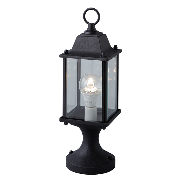 エクスレッズスタンドライト 1型 ブラック (電球色)