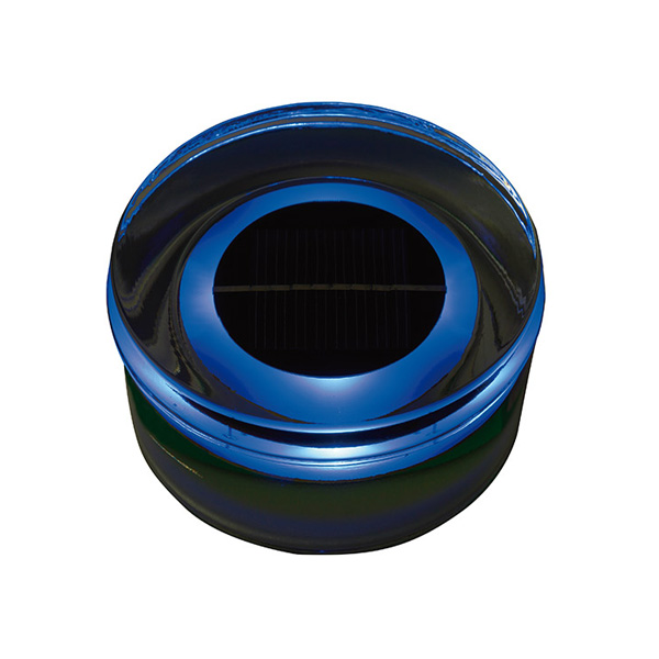 タイルドライトソーラー ラウンド (青)