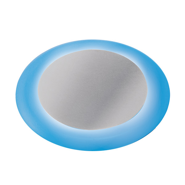 リングフラットライト (青)