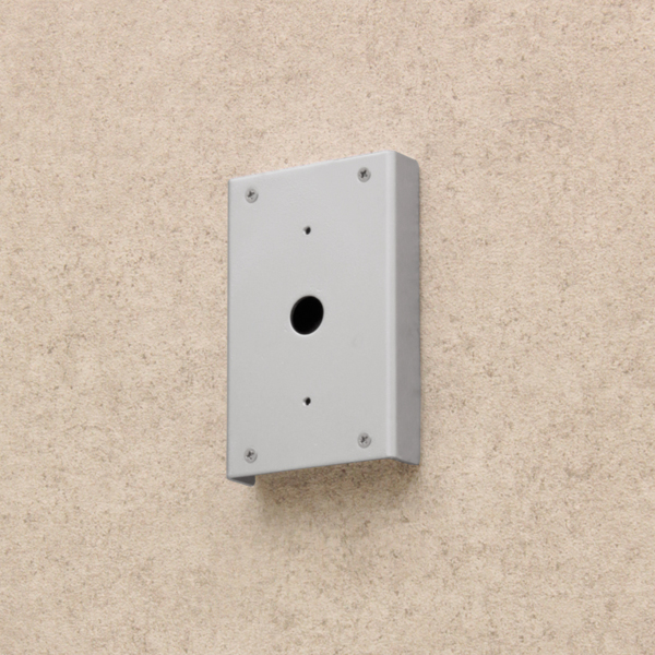 ウォールスポットライトオプティ用露出配線ベース シルバー