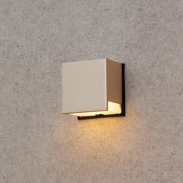 ウォールライト100V 25型 グレイッシュゴールド (電球色)