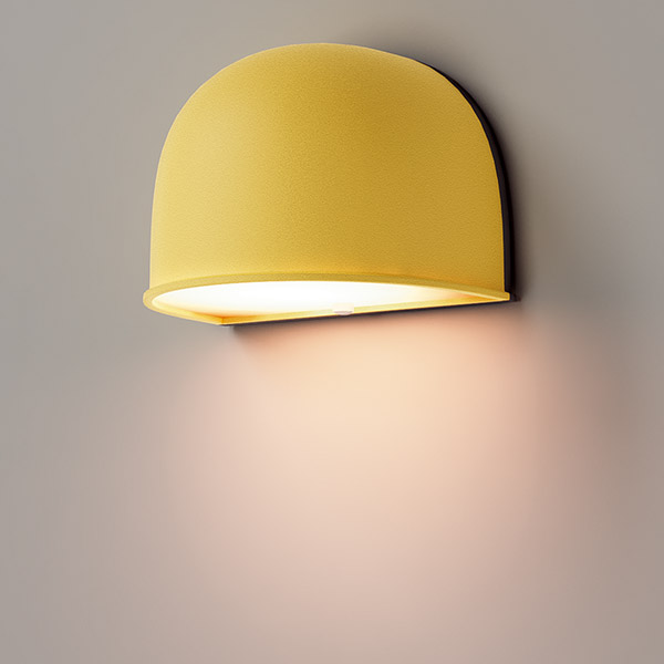 シンプルLEDウォールライト 1型 マリーイエロー