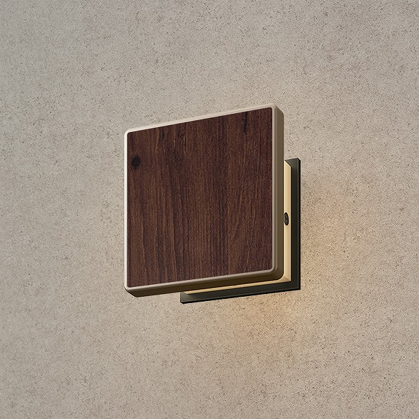 エバーアートウォールライト 100V 4型 ダークパイン