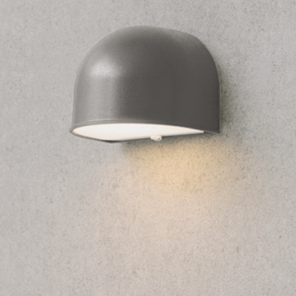 シンプルLEDウォールライト 1型 ダークグレー