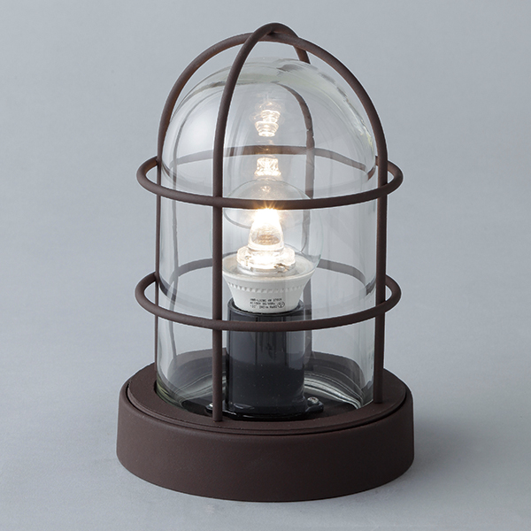 シンプルLEDマリンライト デッキ セピアブラウン