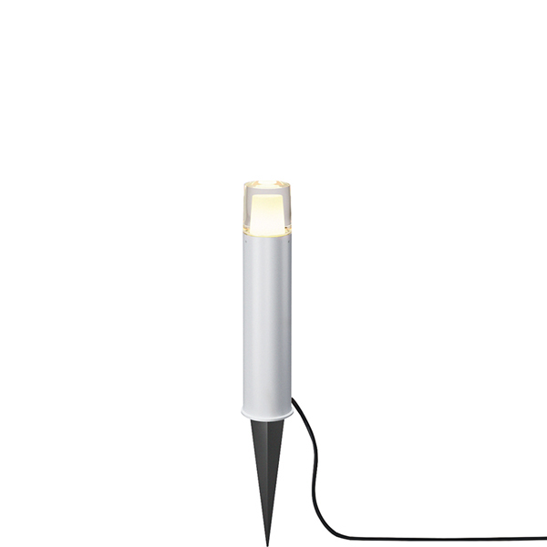 スタイルミニポールライト 1型 シルバー (電球色)