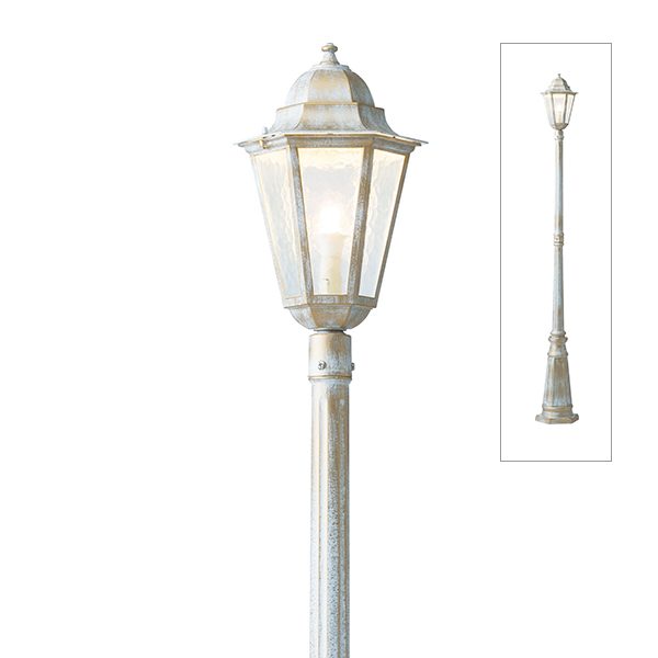 シンプルLED ハイポールライト 1型 アンティークゴールド (電球色)